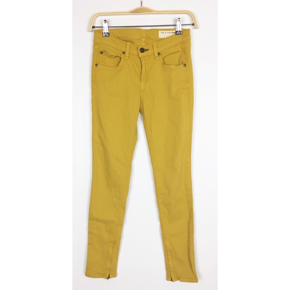 yellow gold jeans